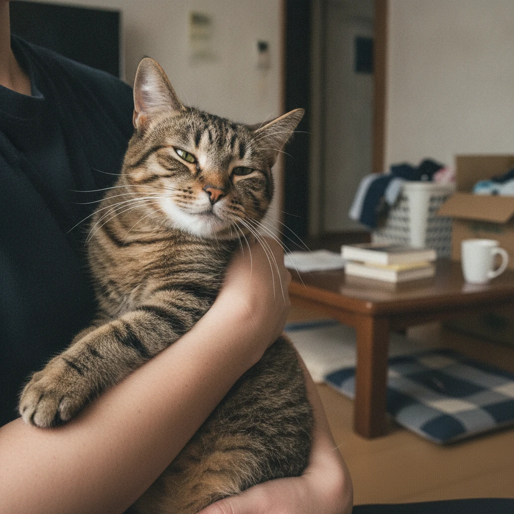 無事に保護された猫ちゃん