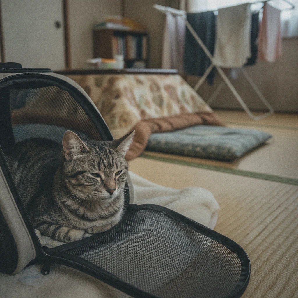 無事に確保された猫ちゃん