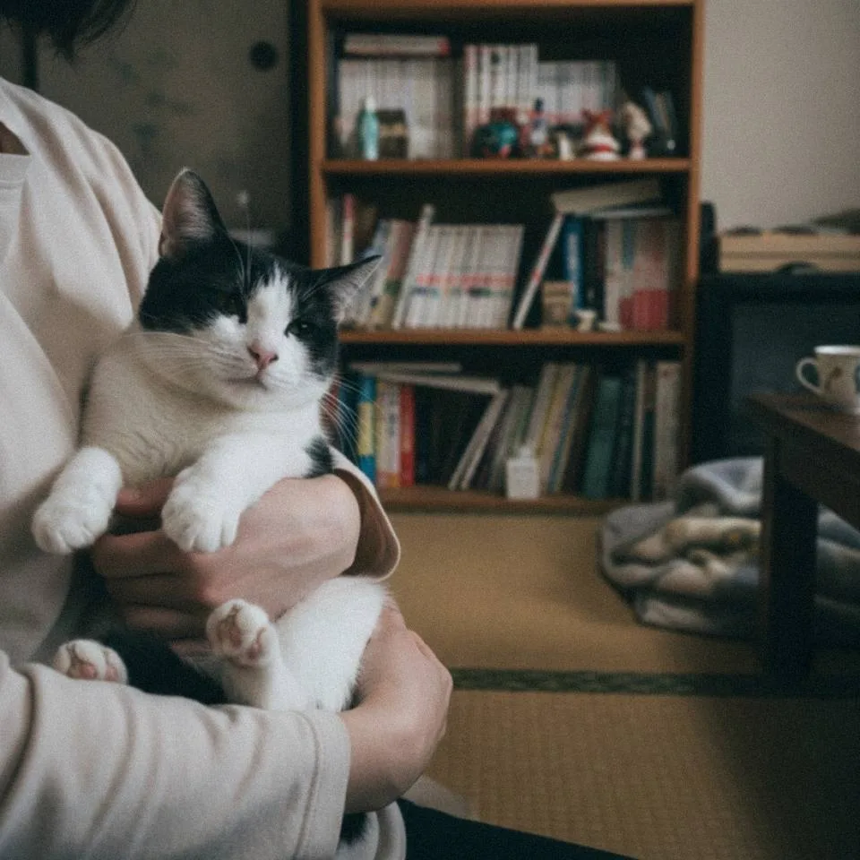 無事に保護された猫ちゃん