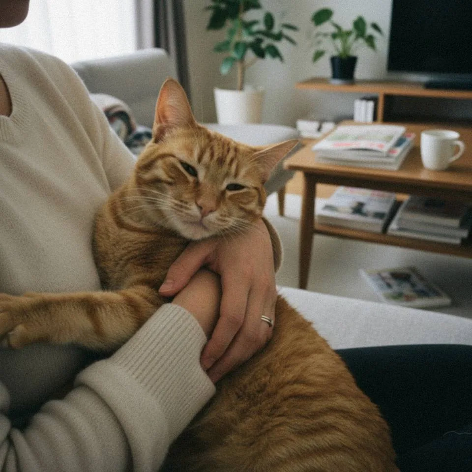無事に保護された猫ちゃん